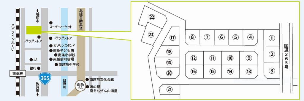 位置図・区画図